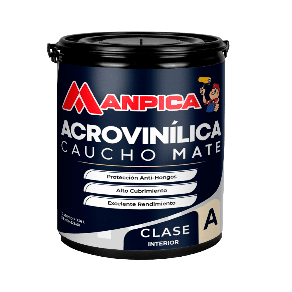 Acrovinilica-Caucho-Mate-Interior - Manpica